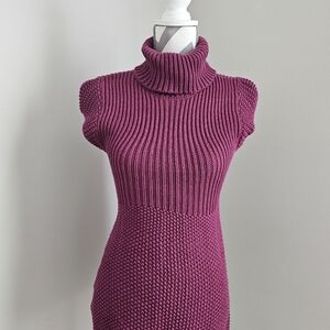 Moda International Purple Turtleneck Sweater